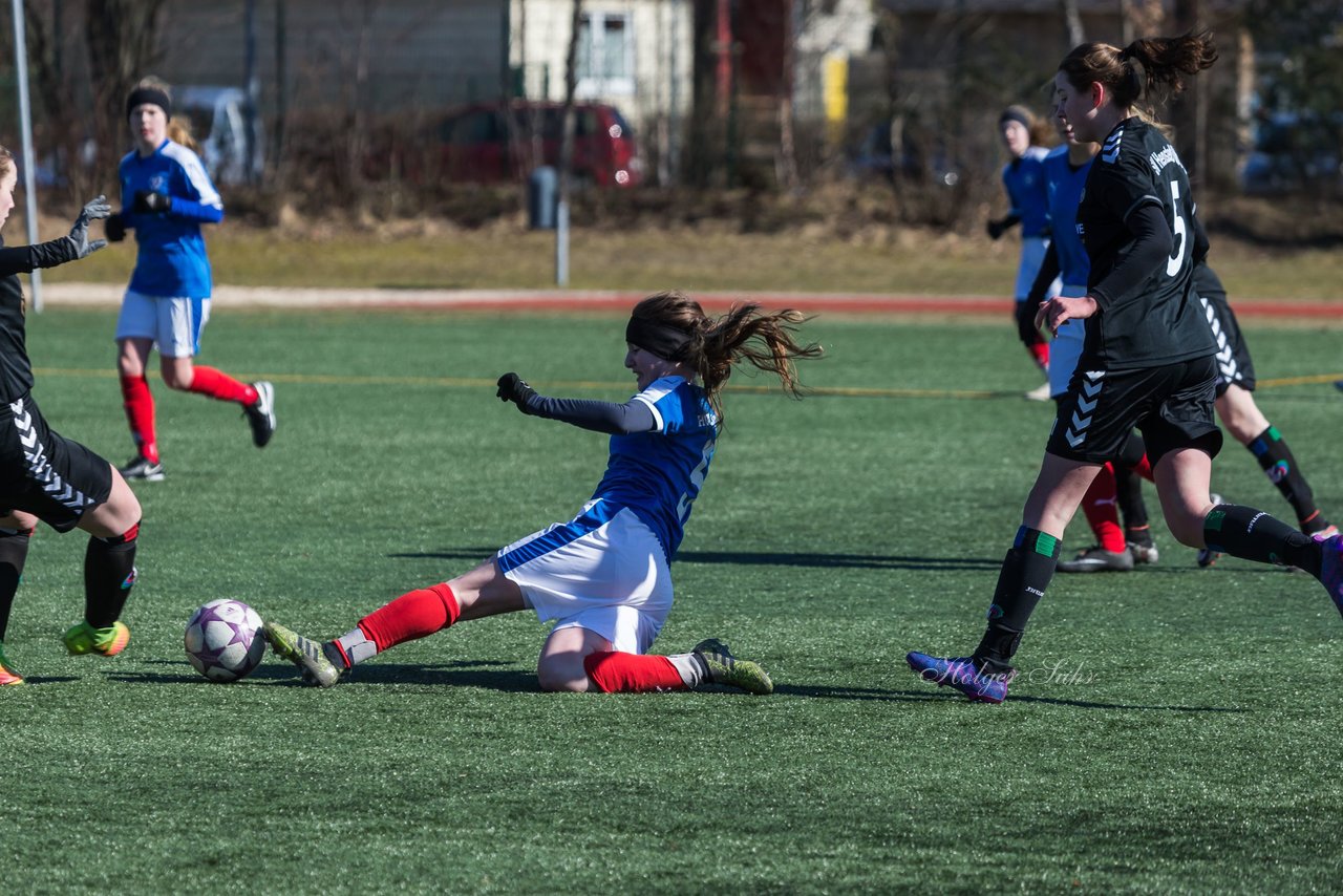 Bild 416 - B-Juniorinnen Halbfinale SVHU - Holstein Kiel : Ergebnis: 3:0